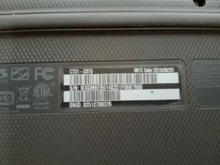 Acer Chromebook C731 - No enciende