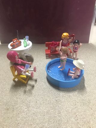 Playmobil Piscina y Accesorios