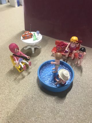 Playmobil Piscina y Accesorios