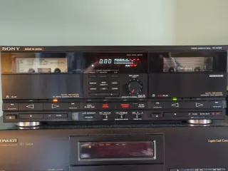 Sony TC-V715T Doble Cassette Deck MIDI