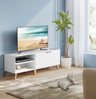 Mueble TV 2 Puertas Madera