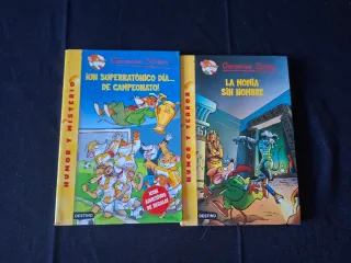 2 Libros Geronimo Stilton