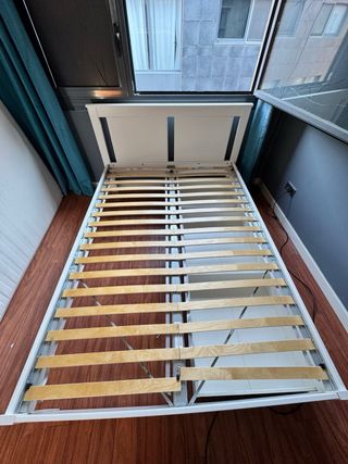 Cama IKEA Blanca (tipo MALM) - Como nueva