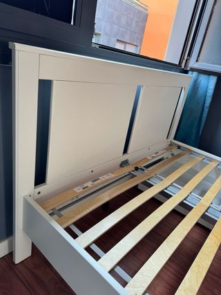 Cama IKEA Blanca (tipo MALM) - Como nueva