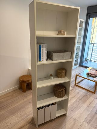 Estantería Ikea blanca