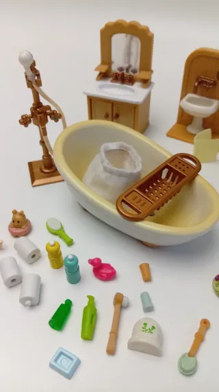 Pack #1 Baño + Accesorios Sylvanian Families