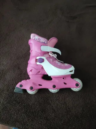 Patines rosas infantiles