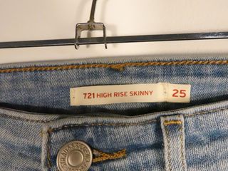 Levi's 721 High Rise Skinny Jeans Mujer