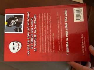 Libro juvenil Historias de Terror