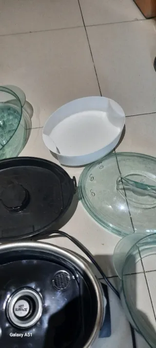 Vaporera Eléctrica con Accesorios