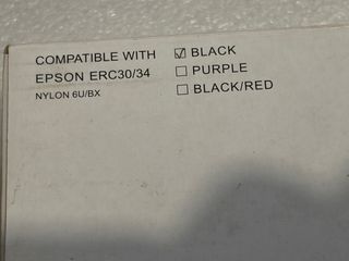 8 Fitas Impressora Epson ERC 30/34