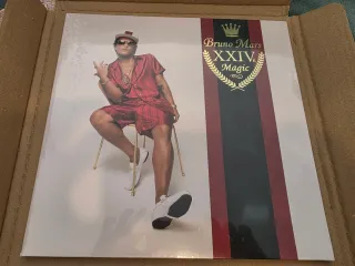 Bruno Mars XXIVK Magic Vinilo LP 24k Magic