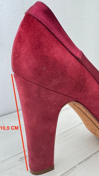 Zapatos Loewe Rosa/Rojo Tacón Bajo
