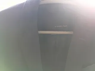 Chaqueta Zara Man Negra Hombre