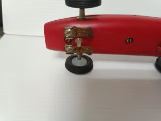 Coche Scalextric Lotus Jyecar Rojo