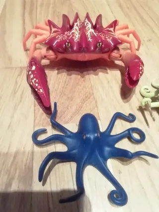 Playmobil Criaturas Marinas y Barco Pirata