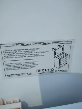 Cómoda cambiador Micuna