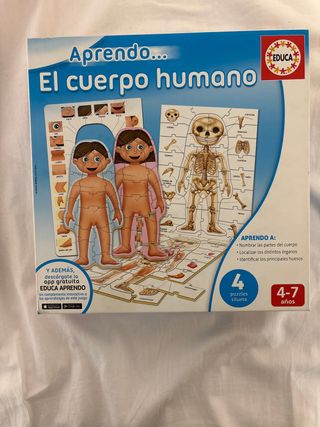 Puzzle Educa El Cuerpo Humano 4-7 años