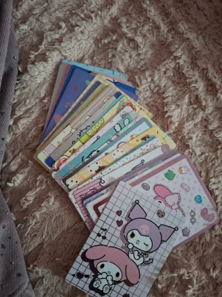 Cromos Hello Kitty y Amigos