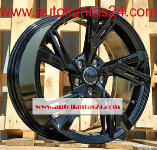 8824 JUEGO DE 4 LLANTAS AUDI RS BLACK