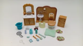 Pack #2 Baño + Accesorios Sylvanian Families