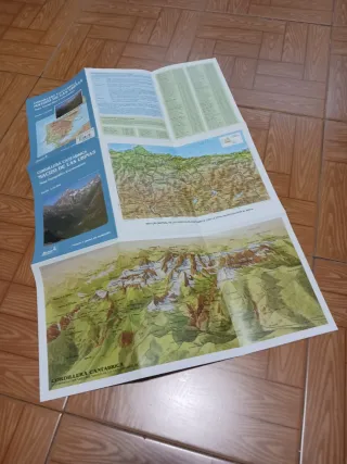 Mapa macizo de Ubiña