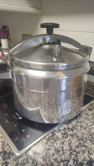 Olla industrial 15L a presión
