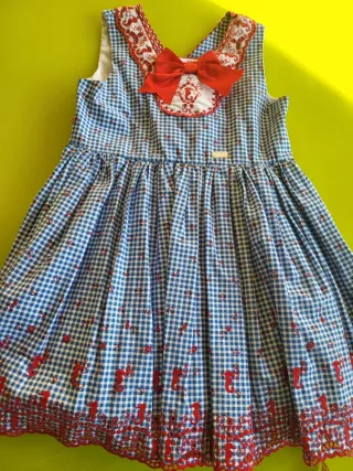 Vestido niña La Amapola 8 años