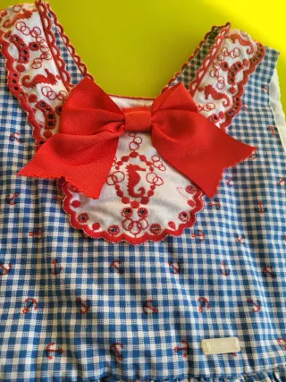 Vestido niña La Amapola 8 años