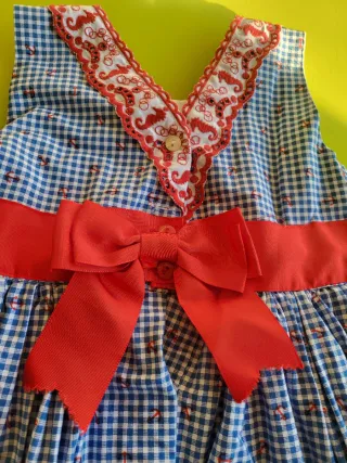 Vestido niña La Amapola 8 años