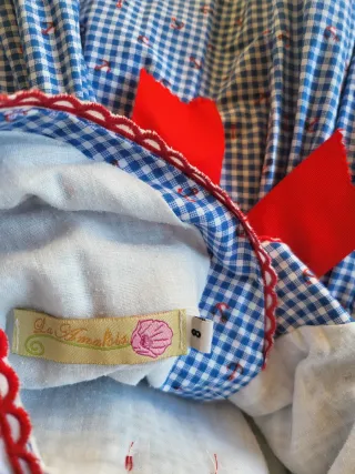 Vestido niña La Amapola 8 años