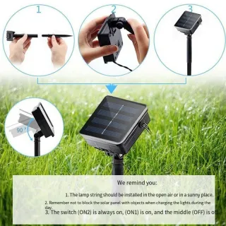 Guirnalda Solar 7m 50 Leds