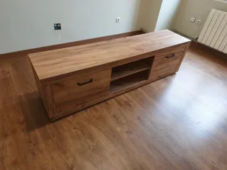 Mesa TV madera.