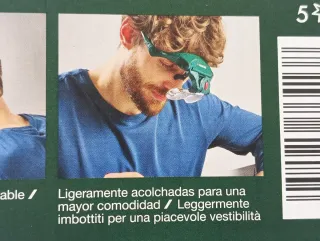 Gafas Lupa LED Parkside 5 aumentos