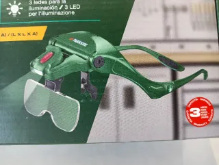 Gafas Lupa LED Parkside 5 aumentos