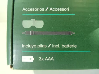 Gafas Lupa LED Parkside 5 aumentos