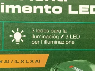 Gafas Lupa LED Parkside 5 aumentos