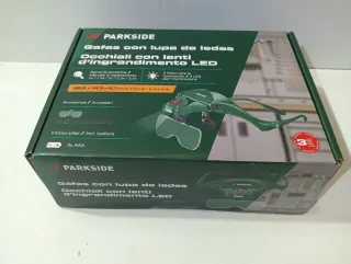 Gafas Lupa LED Parkside 5 aumentos