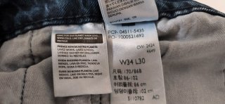 PANTALÓN LEVI'S 511 TM FLEX., AZUL GRISÁCEO, M.