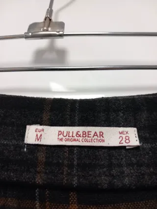 Falda de cuadros estilo colegiala