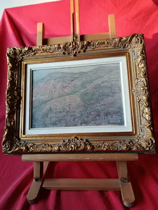 Cuadro de Gómez Alarcón, pintura al óleo