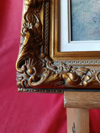 Cuadro de Gómez Alarcón, pintura al óleo
