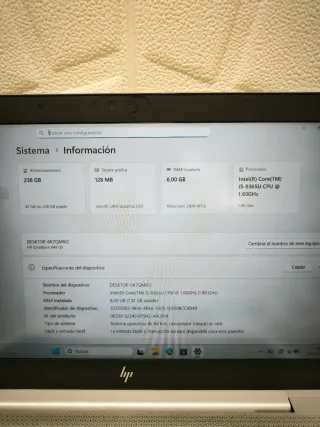 Portátil HP Elitebook 840 G6