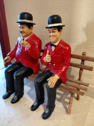 Figuras Laurel y Hardy Gran Tamaño