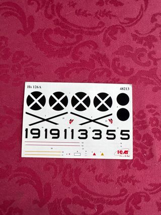 Maqueta Avión Hs 126A-1 ICM Legión Cóndor