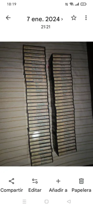 Colección Cintas Cassette