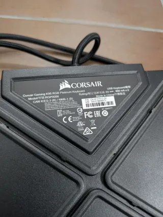 Teclado Corsair K95 RGB Platinum Negro