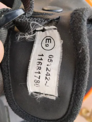 Pareja Cascos Jet M y S Naranja