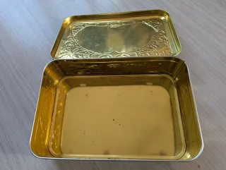 Caja Metálica galeras Trias Vintage