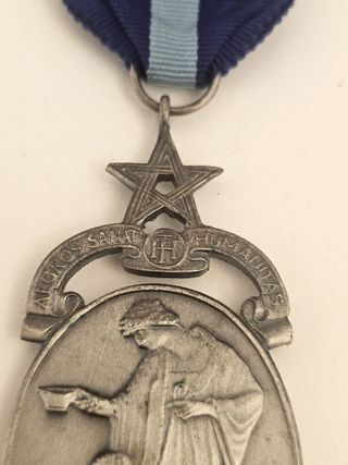 Antigua Medalla Masónica Grand Patron